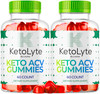 (2 Pack) KetoLyte ACV Gummies, KetoLyte Gummies Advanced Formula, 120 Gummies