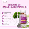 Quercetin Gummies, Quercetin with Vitamin C Zinc, Bromelain, Elderberry