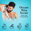 White Rain Ocean Mist Body Wash for Men & Women, 12 fl oz - Moisturizing Shower Gel Body Wash for Women & Men - Paraben-Free, Gentle Cleansing with A