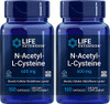 Life Extension N-Acetyl-L-Cysteine (NAC) 600mg, 150 Capsules (Pack of 2)