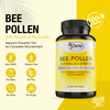 Pure By Nature Bee Pollen Supplement with Propolis & Royal Jelly for Immune