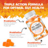 NutraPep Prebiotic Probiotic & Postbiotic Gummies for Women Men & Kids Children