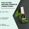 Bee and You Natural Bee Propolis Throat Spray for Immune Support Sore Throat