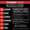 JNX SPORTS The Shadow! High Stim Preworkout - 350mg of Caffeine