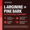 L-Arginine 1800mg and Pine Bark Extract 100mg