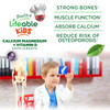 Lifeable Kids Calcium Magnesium and Vitamin D Gummies