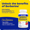 Enzymedica, Berberine Phytosome, 9.6X Better Bioavailability, High Potency