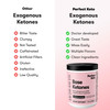 Perfect Keto Exogenous Ketones Powder, BHB Salts Supplement for Ketosis &