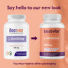 BESTVITE L-Ornithine 500mg (240 Vegetarian Capsules)