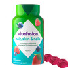 Vitafusion Gorgeous Hair, Skin Nails Multivitamin Gummy Vitamins, plus Biotin and Antioxidant vitamins CE, Raspberry Flavor, 100ct (33 day supply), f