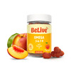 Organic Omega 3 Gummies with Omegas 6, 7, 9, DHA & EPA from Flaxseed Oil and Sea