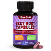 EAZGOO Beet Root Capsules 1000mg Per Serving, Supports Nitric Oxide Production &