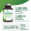 Calcium Supplement 1200 mg - with Vitamin D3 for Best Absorption