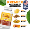 HARMONIFY Bee Pollen Propolis Royal Jelly Extract with Carob, Pure Immune