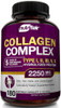 NutriFlair Multi Collagen Peptides 2250mg - Type I, II, III, V, X