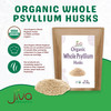 Jiva Organics Whole Psyllium Husk (Isabgol) 1.75 LB (28 Oz) Jumbo Bag