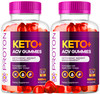 (2 Pack) Proton Keto ACV Gummies, Proton Keto Plus ACV Gummies 1050MG, Proton