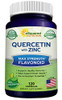 aSquared Nutrition Quercetin 1000mg with Zinc Supplement