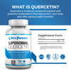 Life's Fortune Liposomal Flavonoid High Potency Quercetin 250 mg Natural