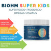 BIOHM Super Kids Superfood Powder Plus Probiotics, (5.3 Oz, 30 Servings)