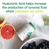 Organika Hyaluronic Acid Supplement with Vitamin C (90 Vegetable Capsules):