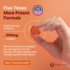 Sugar-Free Marine Collagen Gummies (90 Collagen Chews) Potent 500mg Collagen
