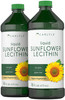 Carlyle Sunflower Lecithin Liquid - 16 oz - 2 Pack