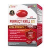 LABO Nutrition Perfect Krill EX, 1000mg Antarctic Krill Oil Omega 3 EPA DHA