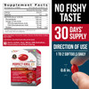 LABO Nutrition Perfect Krill EX, 1000mg Antarctic Krill Oil Omega 3 EPA DHA