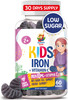 SUNNY SAM Iron Gummies for Kids & Teens - 10mg Iron Vitamins with Vitamin C
