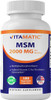 Vitamatic MSM 2000 mg with Vitamin C 75mg per Serving