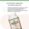 Quercetin with Bromelain - 120 Count (1,200mg Servings) Immune Health Capsules