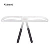 Akinami Eyebrow Enhancer - Permanent Eyebrow Ruler, Measure & Balance Tool with Stencil