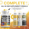 Clean Nutra Cistanche Tribulosa Fadogia Agrestis Tongkat Ali Turkesterone Pills