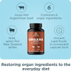 Ancient Nutrition Organ Supplements, Grass-Fed and Wild Organ Complex Capsules