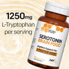 NATURAL STACKS Serotonin Brain Food w/L-Tryptophan & Rhodiola Rosea