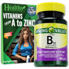 Healthy Surplus Vitamin B12 Supplement Tablets 500 mcg 100 Tablets and Vital