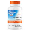 Doctors BEST Vitamin D3 2000 IU, Supports Heart, Bones, & Immunity, Non-GMO