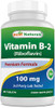 Best Naturals Vitamin B2 (Riboflavin) 100 mg 180 Tablets