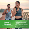 Zentastic Vitamin D3 K2, 5000IU & 200mcg, Vitamin D & Patented MK7 & MK4