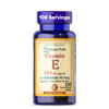 Puritan's Pride Vitamin E 184mg (400 IU) with Selenium 50mcg, Vitamin Supplement