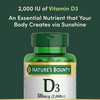 Nature's Bounty Vitamin D3 2000 IU