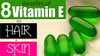 Evion Vitamin E Capsule for Face, Hair, Pimple, Glowing Skin, Dark Circles, Skin
