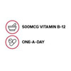 GNC Vitamin B-12 500mcg, Supports Energy Production, 100 Tablets