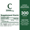 Nature's Bounty Vitamin C 1000mg, Supports Immune and Antioxidant Health