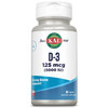 KAL Vitamin D3 5000 IU 125 mcg, High Potency Vitamin D Tablets, Calcium