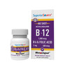 Superior Source No Shot Vitamin B-12 Methylcobalamin 1000 mcg, B-6 & Folic Acid
