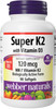 Webber Naturals Super Vitamin K2 MK-7 120 mcg with Vitamin D3, 90 Softgels
