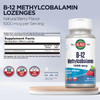 KAL Vitamin B-12 Methylcobalamin Lozenges 1000mcg, Healthy Energy, Metabolism