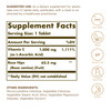 Solgar Vitamin C 1000 mg with Rose Hips - 100 Tablets